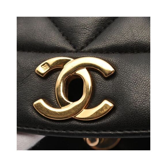 Pre Loved Chanel Women Black Shopper Bags - Picture 7 of 8